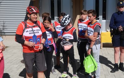 Obisk ambasadorjev kolesarstva iz OŠ Jurija Vege Moravče